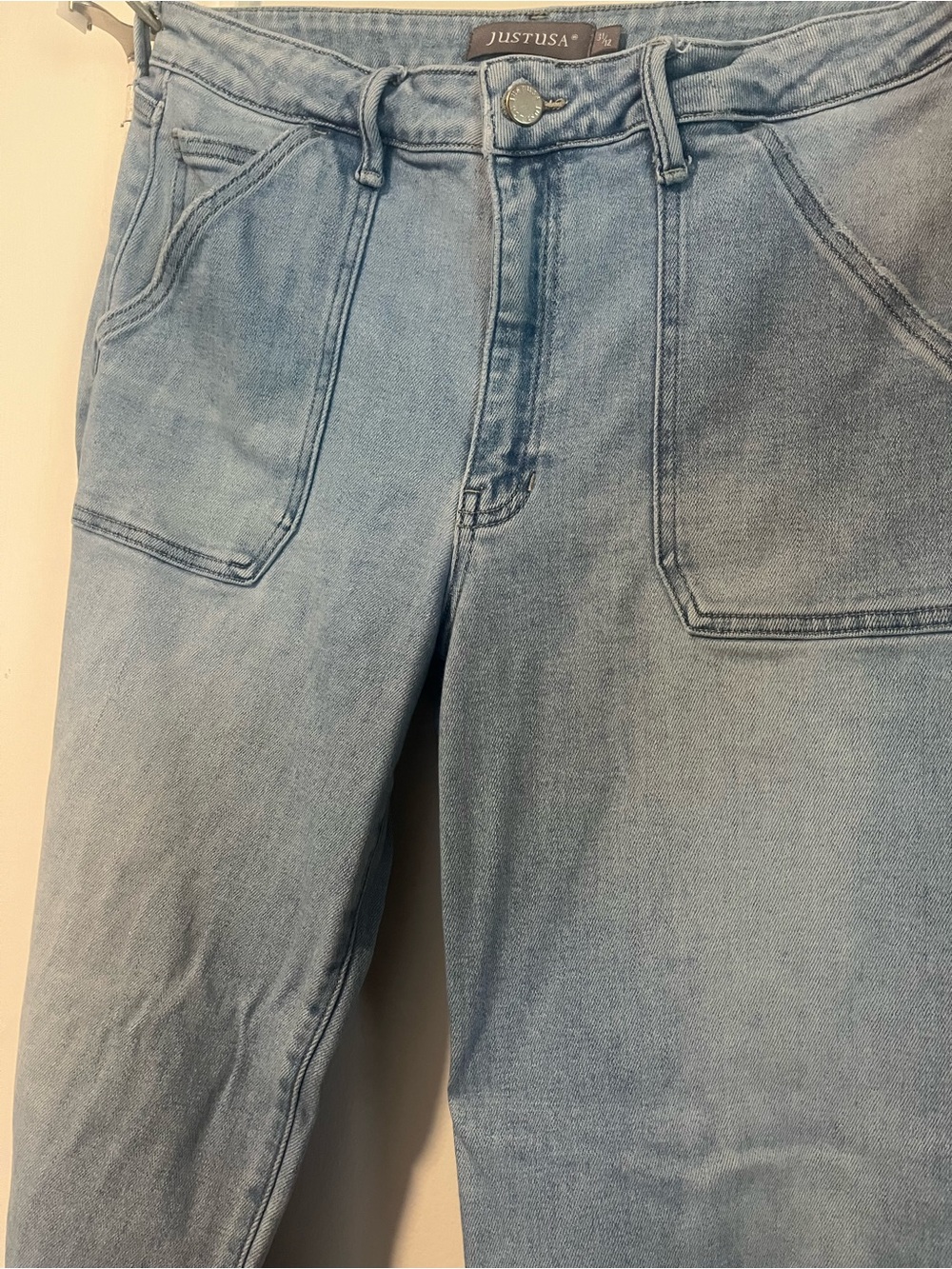 Just USA Light Blue Jeans - Classic Casual Fit